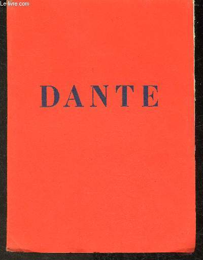 Dante en marge de la divine comdie