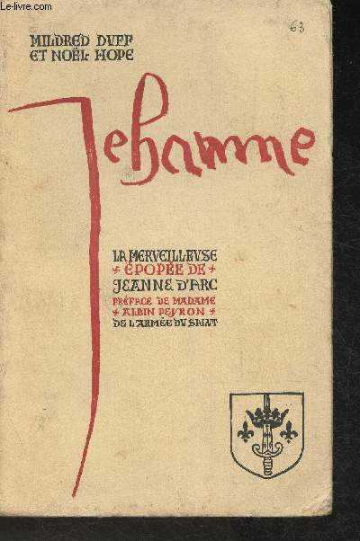 Jehanne, la merveilleuse pope de Jeanne D'Arc
