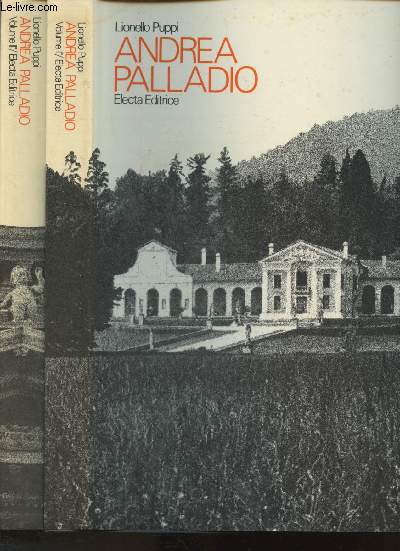 Andrea Palladio- Ouvrages en italien