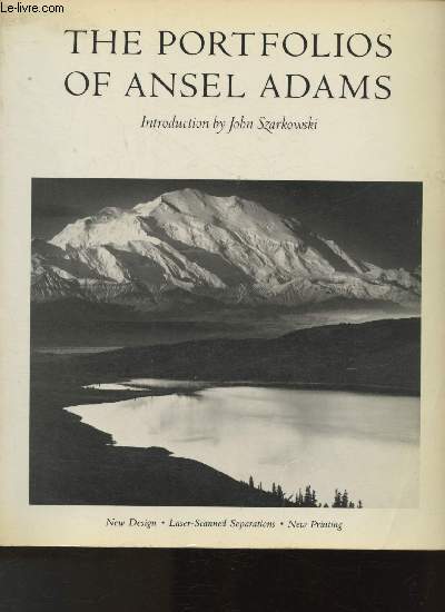 The portfolios of Ansel Adams- Texte en anglais.