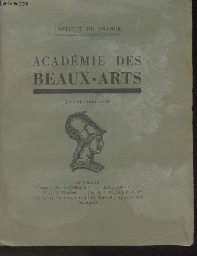 Acadmier des Beaux-Arts- Anne 1964-1965