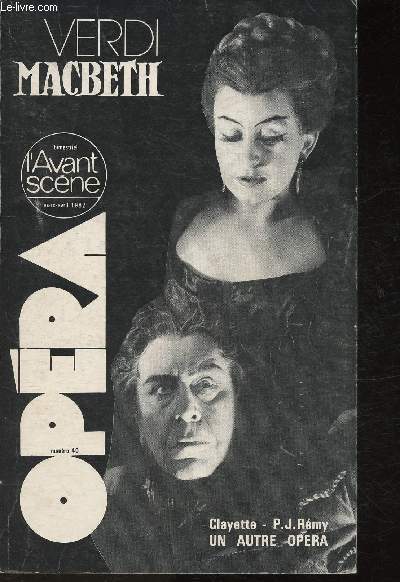 L'Avant-Scne opra n40 mars-avril 1982- Verdi Macbeth