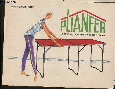 Catalogue Plianfer 1965