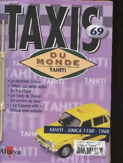 Collection de feuillets relis : Taxis du monde 69