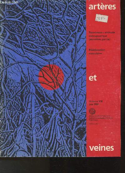 Artres et veines- Volume VIII Juin 1989