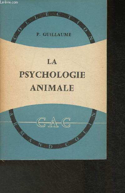 La psychologie animale (Collection 
