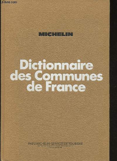 Dictionnaire des Communes de France