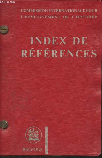 Commission internationale pour l'enseignement de l'Histoire- Index de rfrences