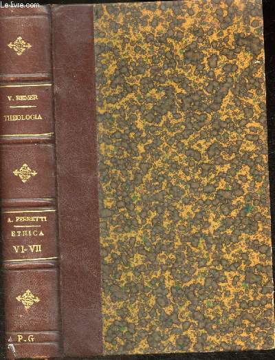 Summa Philosophae scholasticae nVI: Thologia naturalis- Ethica VI-VII