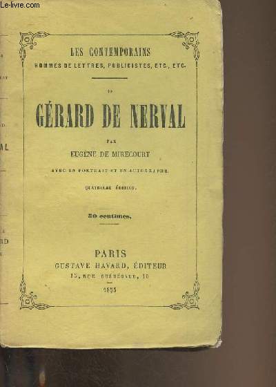 Grard de Nerval (Collection 