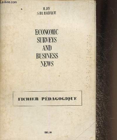 Economic surveys and business news- Fichier pdagogique