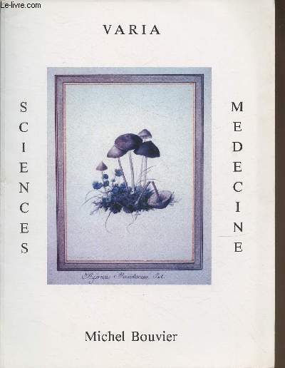 Catalogue/ Sciences, mdecine, varia