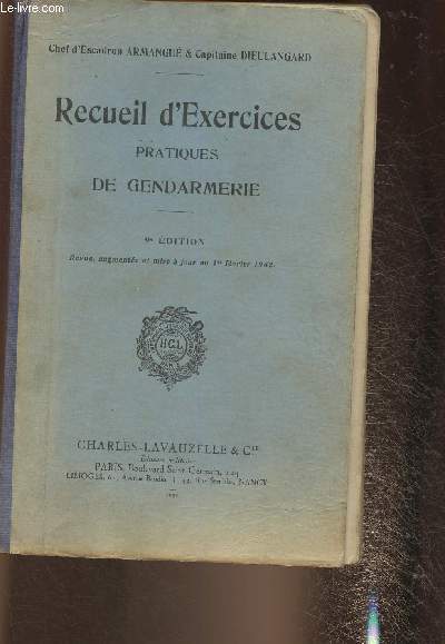 Recueil d'Exercices pratiques de Gendarmerie