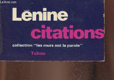 Citations de Lnine- Victoire pour les exploits ( Collection 