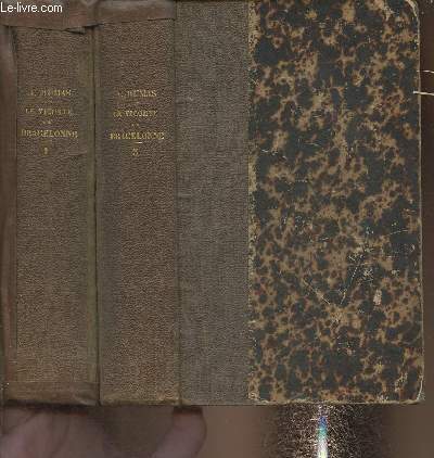 2 volumes/Le vicomte de Bragelone ou dix ans plus tard complment des trois mousquetaires et de vingt ans aprs Tomes I et III (tome 2 manquant)