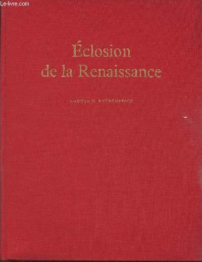 Eclosion de la Renaissance - Italie 1400-1460 (Collection 