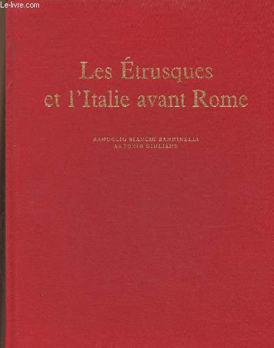 Les Etrusques et l'Italie avant Rome(Collection 
