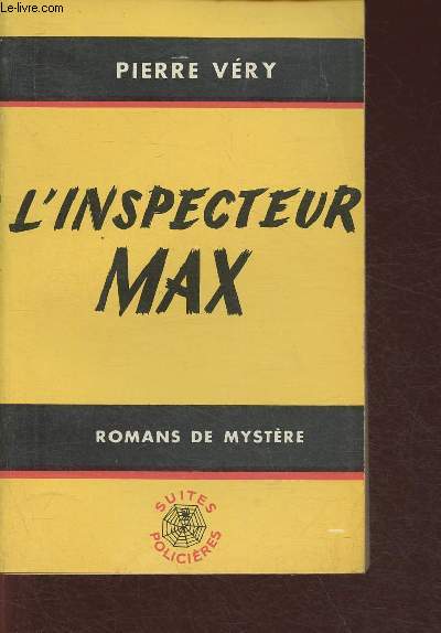L'inspecteur Max- Romans de mystre (Collection 