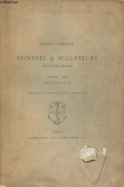 Peintres & sculpteurs contemporains- Deuxime srie artistes vivants en janvier 1881