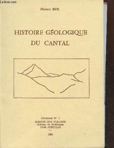 Histoire gologique du Cantal Document n1