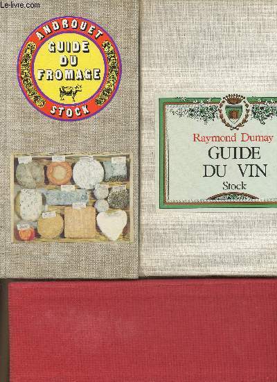 Guide du fromage+ guide du vin (2 volumes en sous embotage)