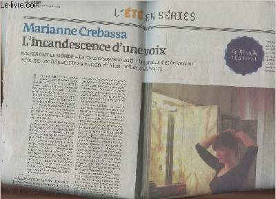 Extrait du Monde - L't en srie- Dimanche 27-Lundi 28 Juillet 2014