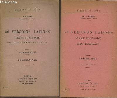 2 volumes/ 50 versions latines (classe de seconde) + traductions
