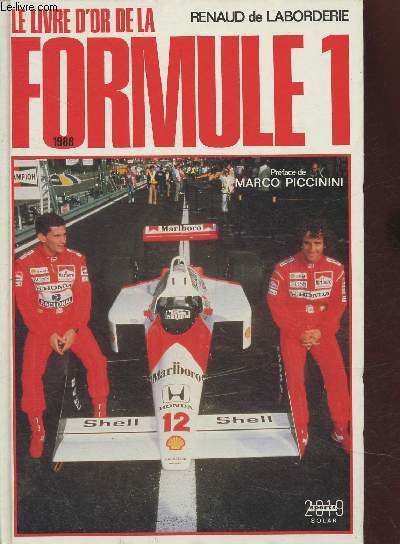 Le livre d'or de la Formule 1 1988