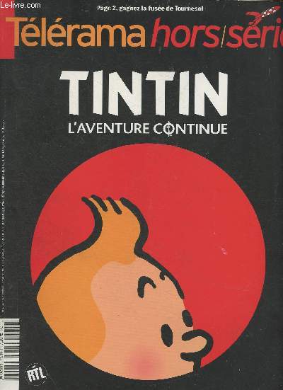 Tlrama hors-srie Tintin l'aventure continue