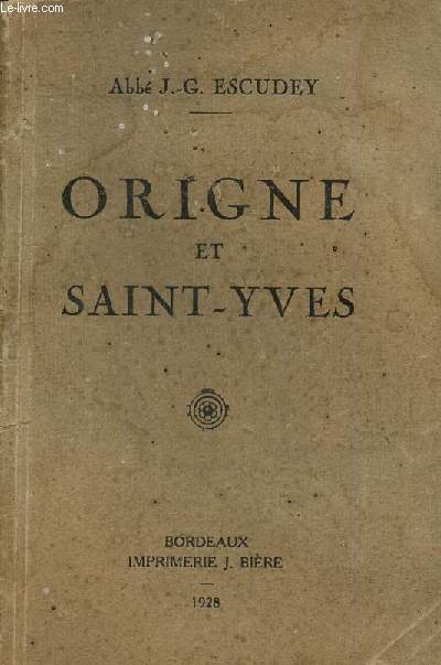 Origine et Saint-Yves