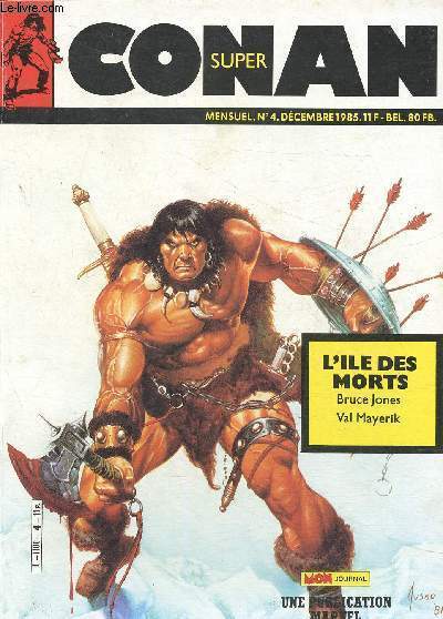 Super-Conan n4 (Mon Journal) : L'le des morts