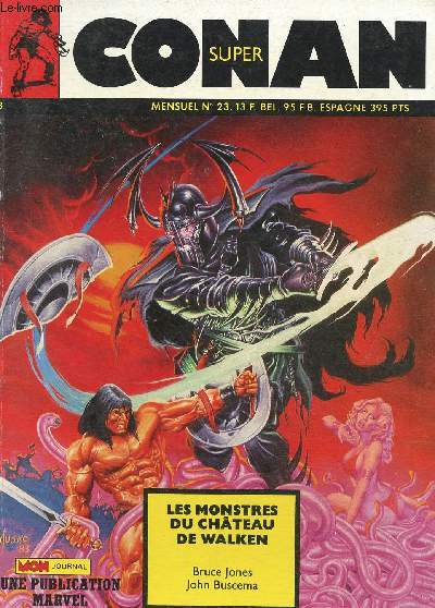 Super-Conan n23 (Mon Journal) : Les monstres du chteau de Walken