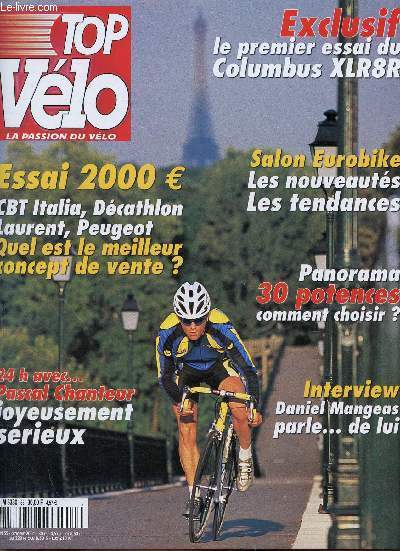 Top Vlo n55, octobre 2001 : Zoom : Casques d'Armstrong et de Vinokourov - Actus : Les championnats du monde 2001 - A l'preuve : Preuss XLR8R - etc