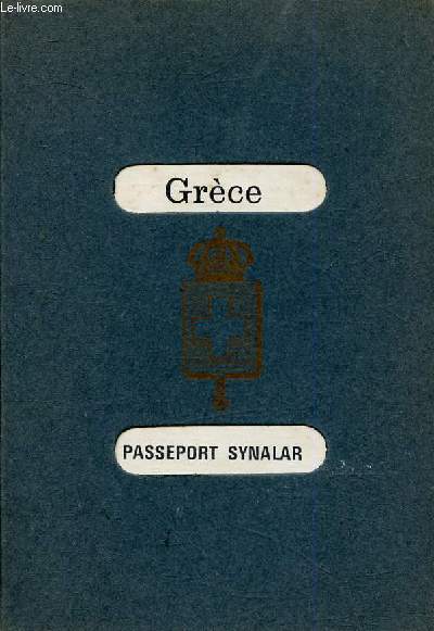 Passeport Synalar : Grce