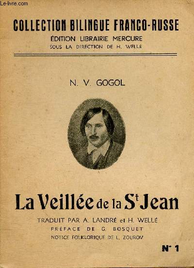 La veille de la St Jean (Collection bilingue Franco-Russe). N1