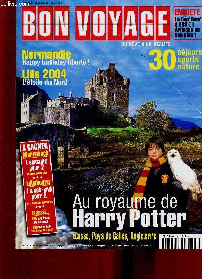 Bon Voyage n41, mai 2004 : Au royaume de Harry Potter
