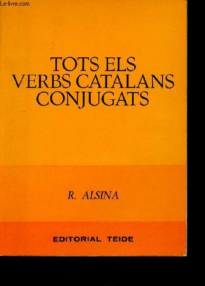 Tots els verbs catalans conjugats