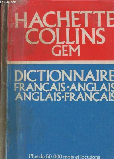 Collins Gem dictionary French-English, English-French