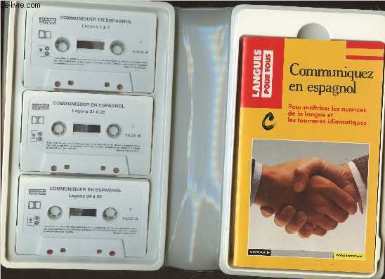 Communiquez en espagnol- tui livret+ cassettes
