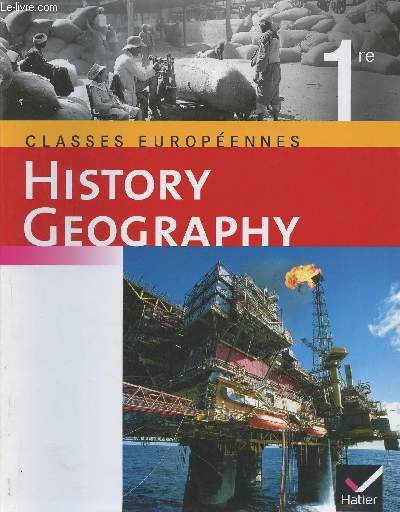 History & geography classes europennes 1re