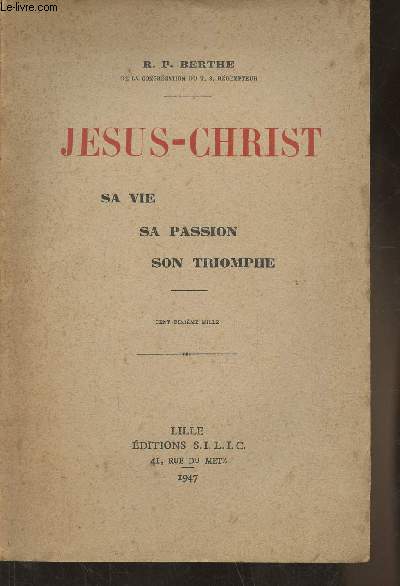 Jsus-Christ- Sa vie, sa passion, son triomphe