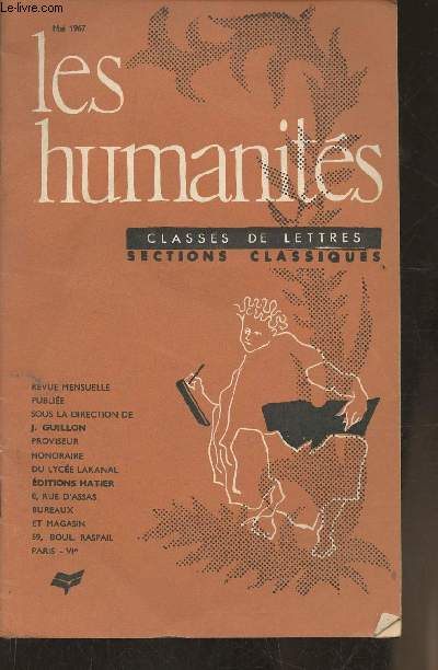 Les humanits classes de lettres, sections classiques- Mai 1967