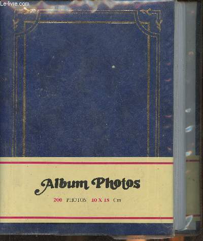 Album photos (vide,  remplir)- 200 photos 10x15 cm