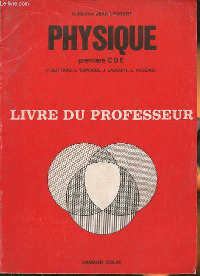 Physique premire CDE- Livre du Professeur