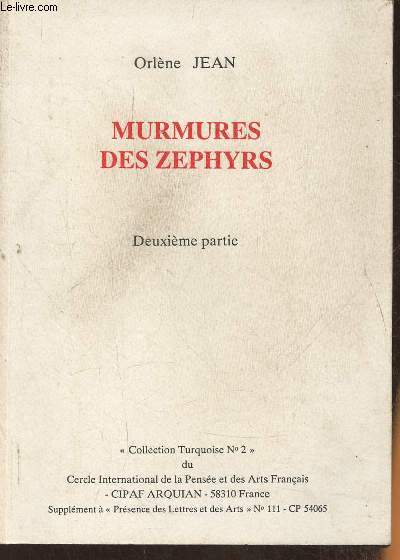 Murmures des Zephyrs Partie 2 (supp  