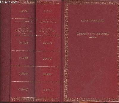 Mmoire d'outre-tombe Tomes I et II (2 volumes)