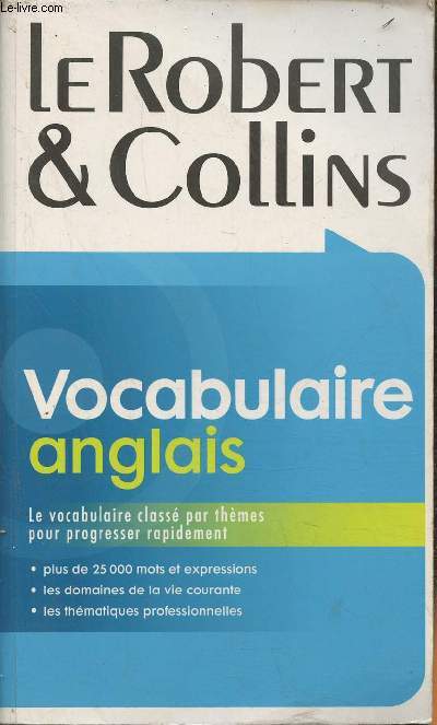 Le Robert & Collins- Vocabulaire anglais