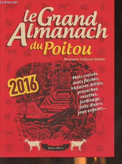 Le grand Almanach du Poitou 2016