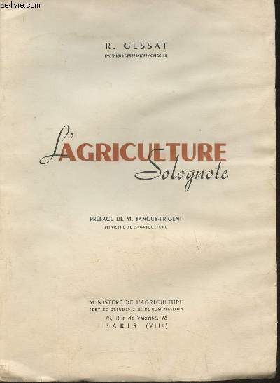 L'agriculture Solognote
