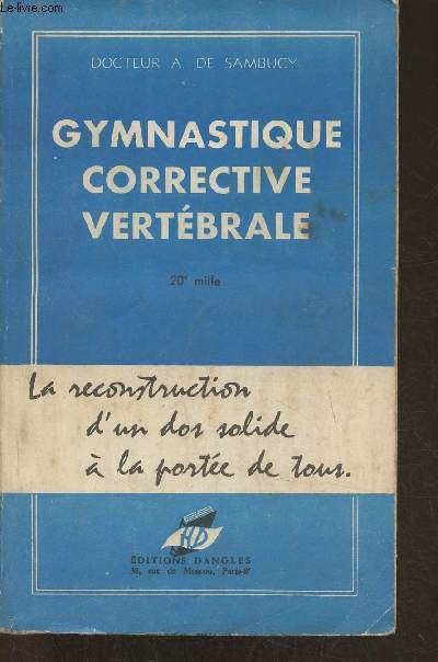 Gymnastique corrective vertbrale